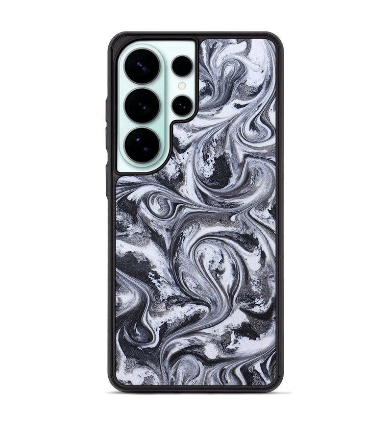 Galaxy S26 Ultra ResinArt Phone Case - Ludie (Black & White, 826406)