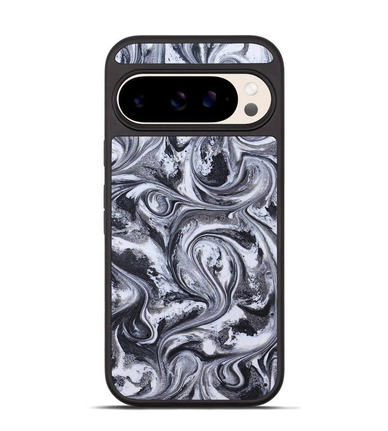 Pixel 10 ResinArt Phone Case - Ludie (Black & White, 826406)