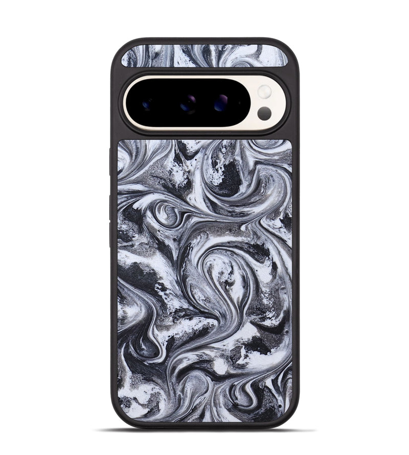 Pixel 9 Pro ResinArt Phone Case - Ludie (Black & White, 826406)