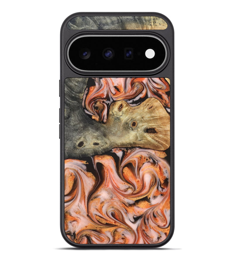 Pixel 11 Pro XL Wood Phone Case - Karie (Red, 826407)