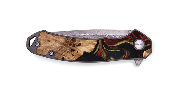 EDC Wood Pocket Knife - Kunta (Red, 826409)