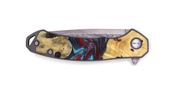 EDC Wood Pocket Knife - Sibyl (Red, 826410)