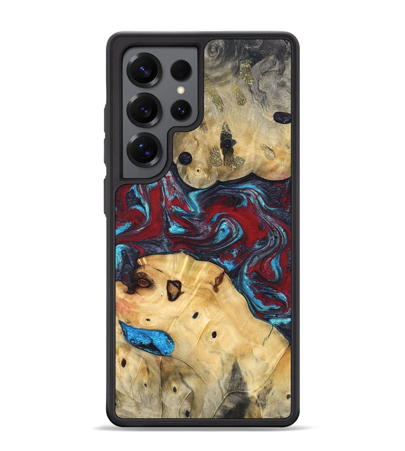 Galaxy S25 Ultra Wood Phone Case - Sibyl (Red, 826410)