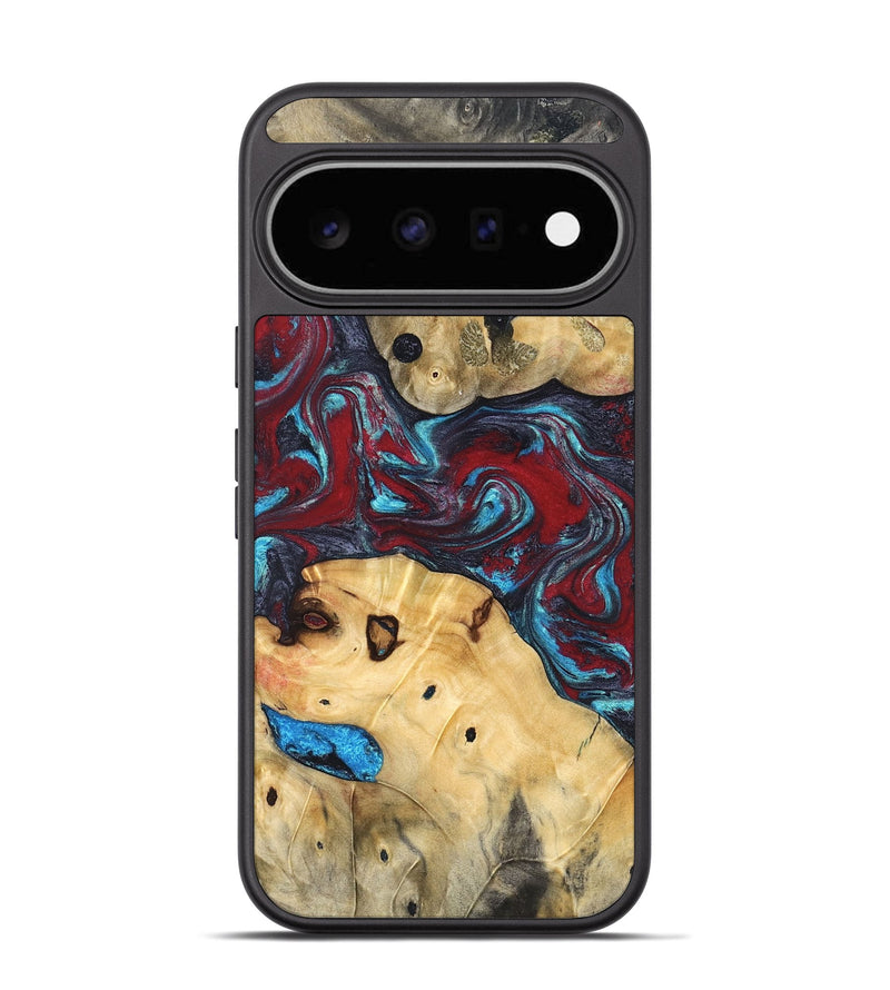 Pixel 11 Wood Phone Case - Sibyl (Red, 826410)