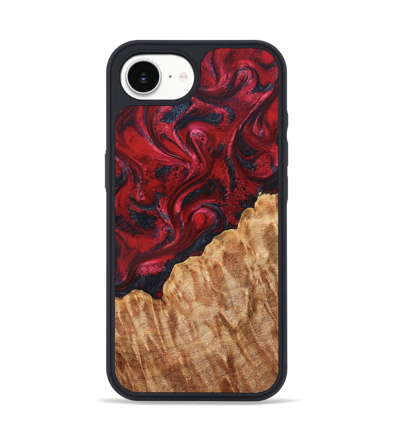 iPhone 17e Wood Phone Case - Julius (Red, 826411)