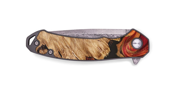 EDC Wood Pocket Knife - Joselin (Red, 826412)