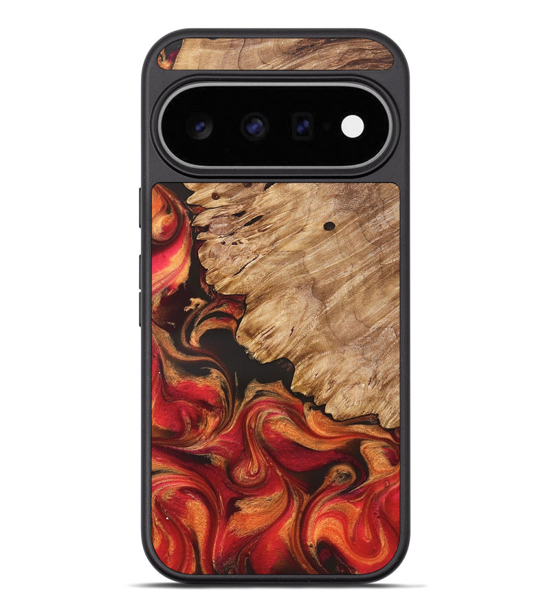 Pixel 11 Pro XL Wood Phone Case - Joselin (Red, 826412)