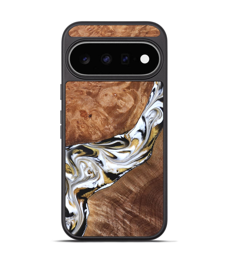 Pixel 11 Wood Phone Case - Ernesto (Black & White, 826417)