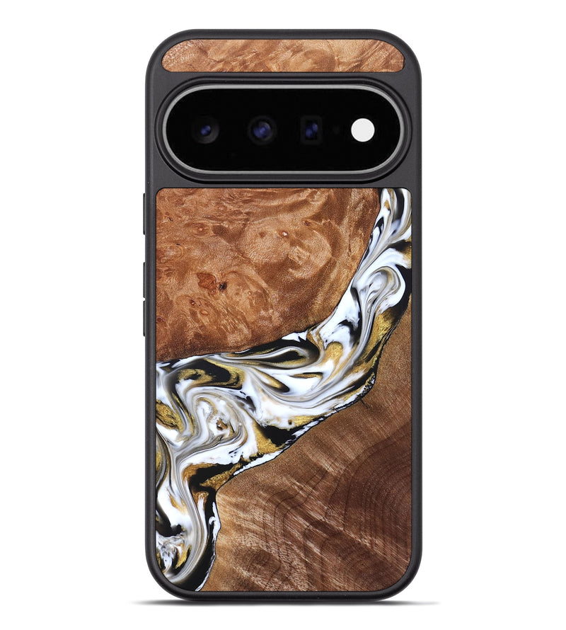 Pixel 11 Pro XL Wood Phone Case - Ernesto (Black & White, 826417)