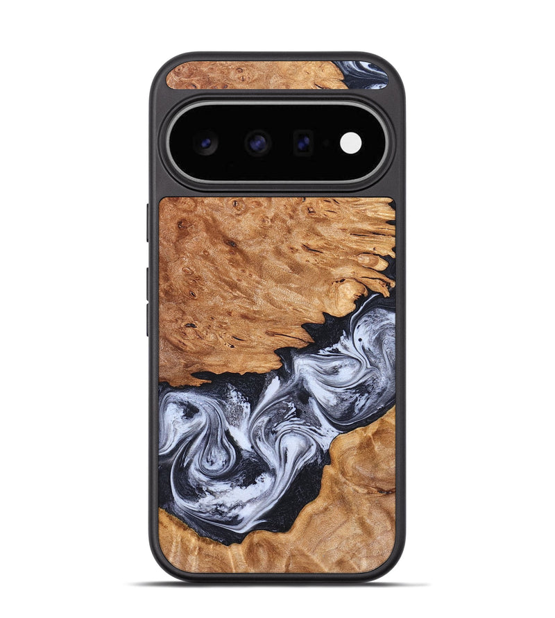 Pixel 11 Wood Phone Case - Tom (Black & White, 826418)