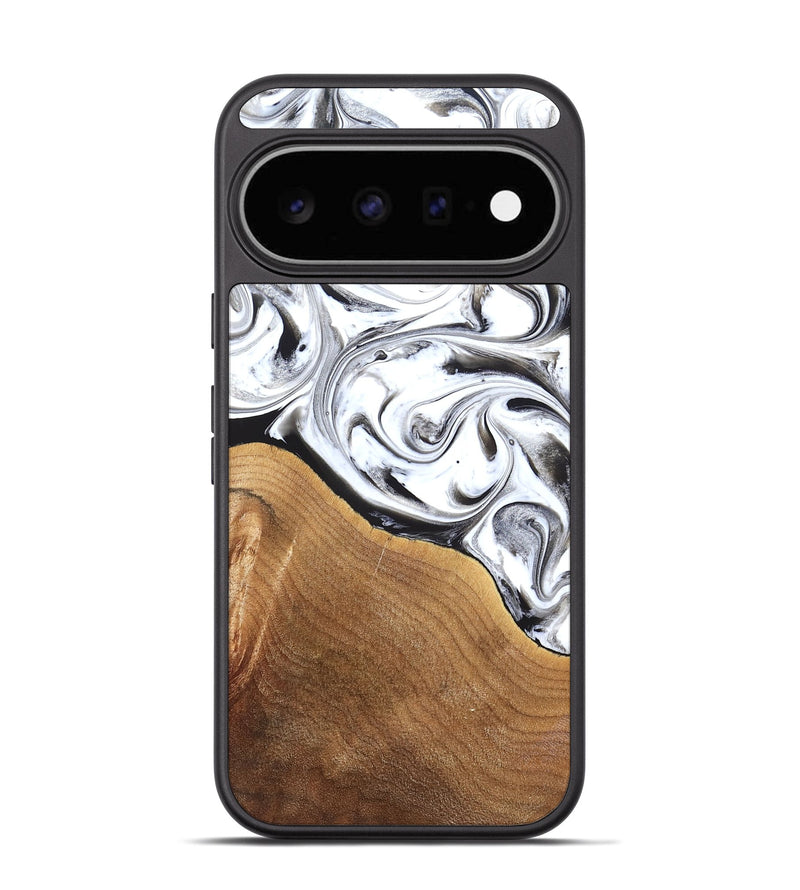 Pixel 11 Wood Phone Case - Kwame (Black & White, 826420)