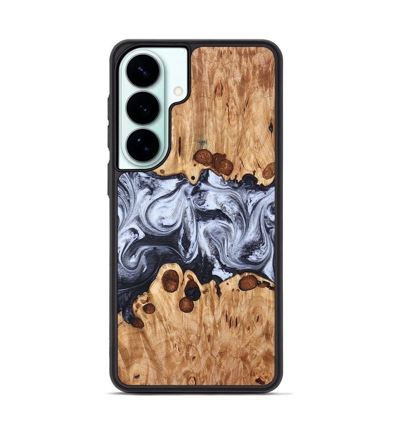 Galaxy S26 Plus Wood Phone Case - Lafe (Black & White, 826421)