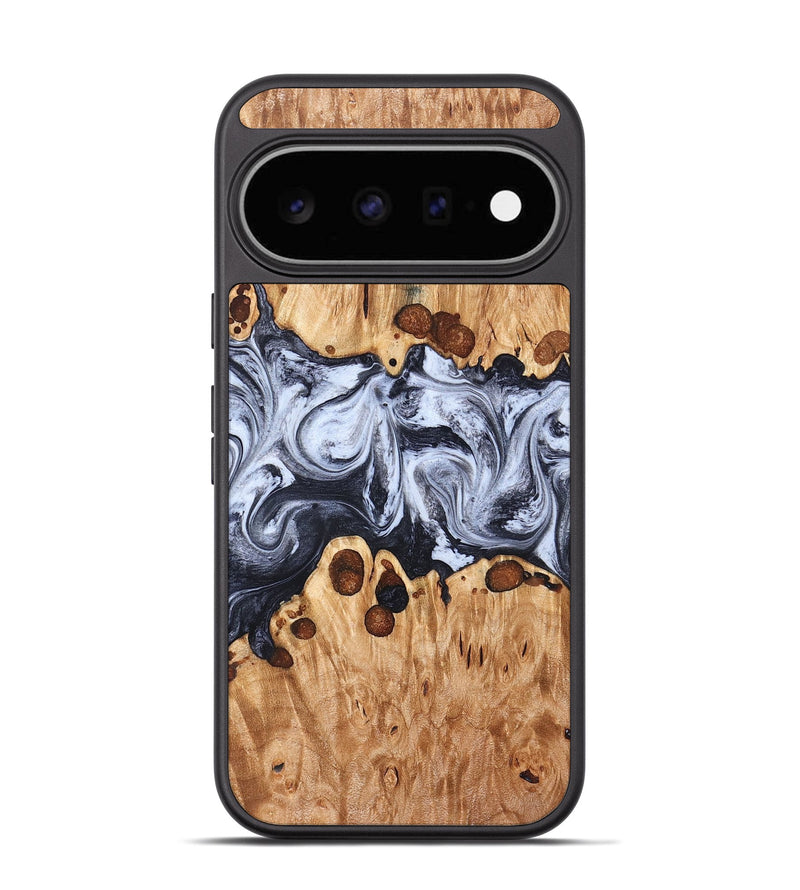 Pixel 11 Wood Phone Case - Lafe (Black & White, 826421)
