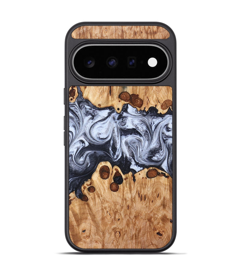 Pixel 11 Pro Wood Phone Case - Lafe (Black & White, 826421)