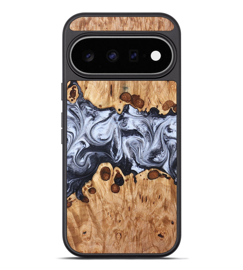 Pixel 11 Pro XL Wood Phone Case - Lafe (Black & White, 826421)