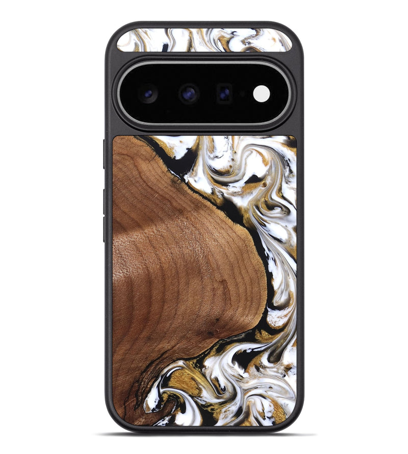 Pixel 11 Pro XL Wood Phone Case - Elzie (Black & White, 826422)