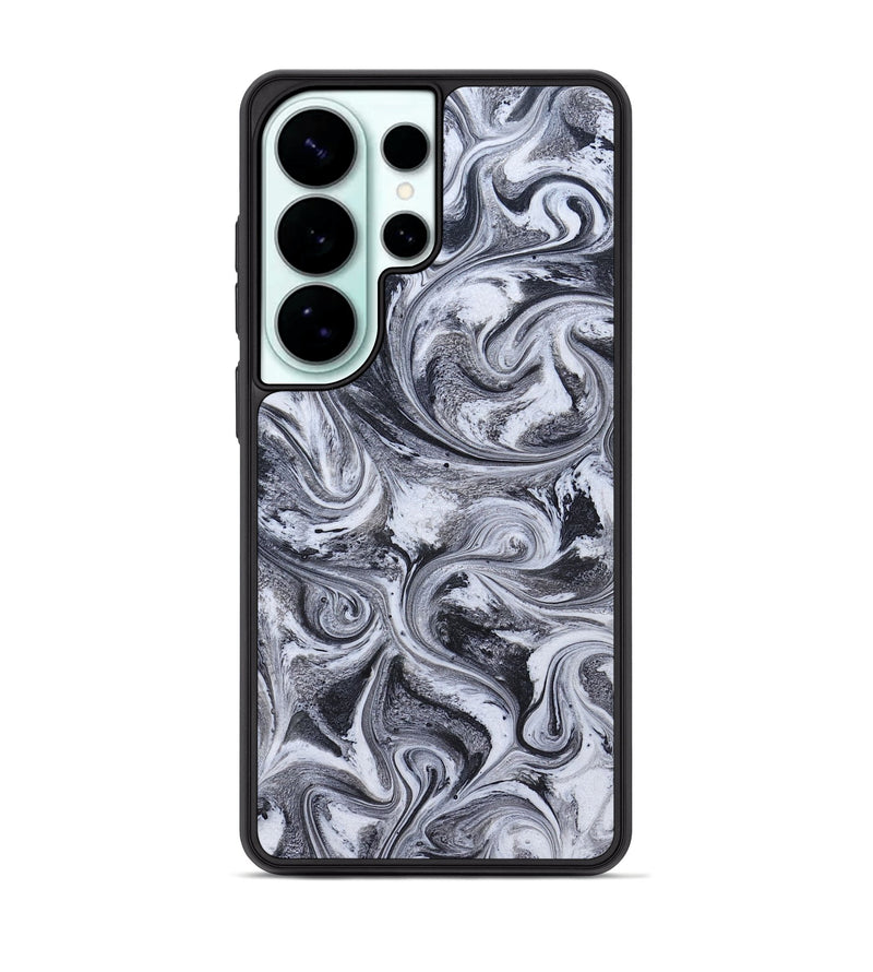 Galaxy S26 Ultra ResinArt Phone Case - Tevin (Black & White, 826423)