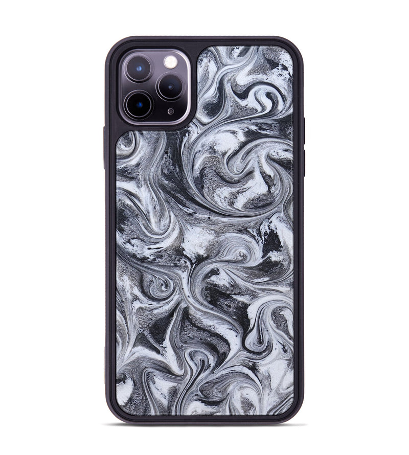 iPhone 11 Pro Max ResinArt Phone Case - Tevin (Black & White, 826423)