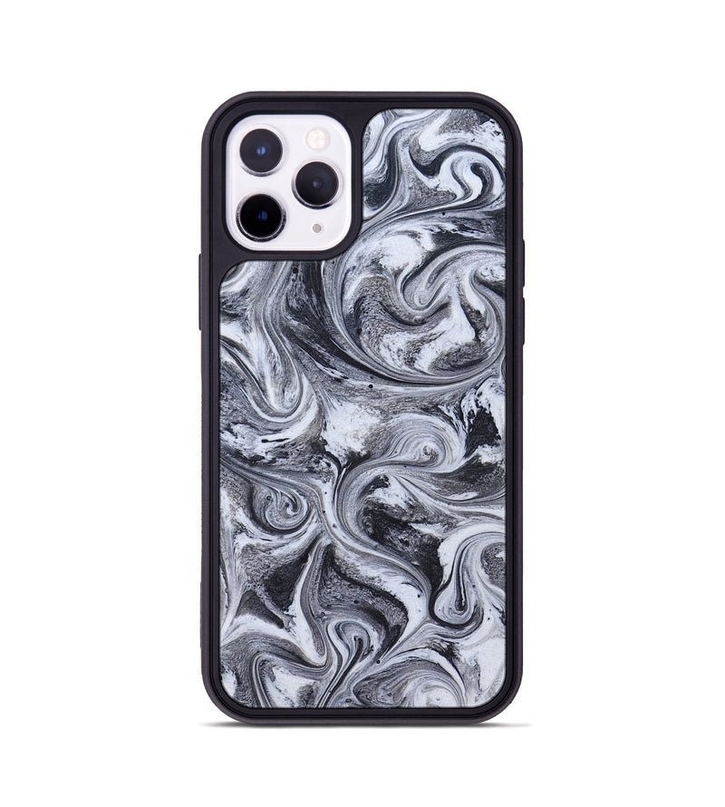 iPhone 11 Pro ResinArt Phone Case - Tevin (Black & White, 826423)