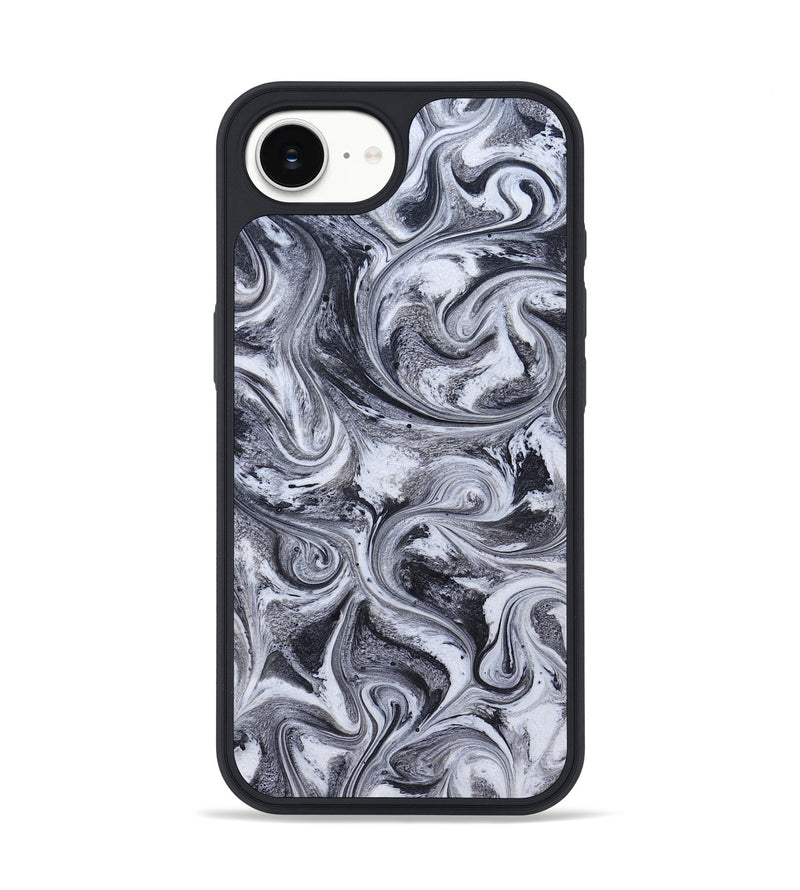 iPhone 16e ResinArt Phone Case - Tevin (Black & White, 826423)
