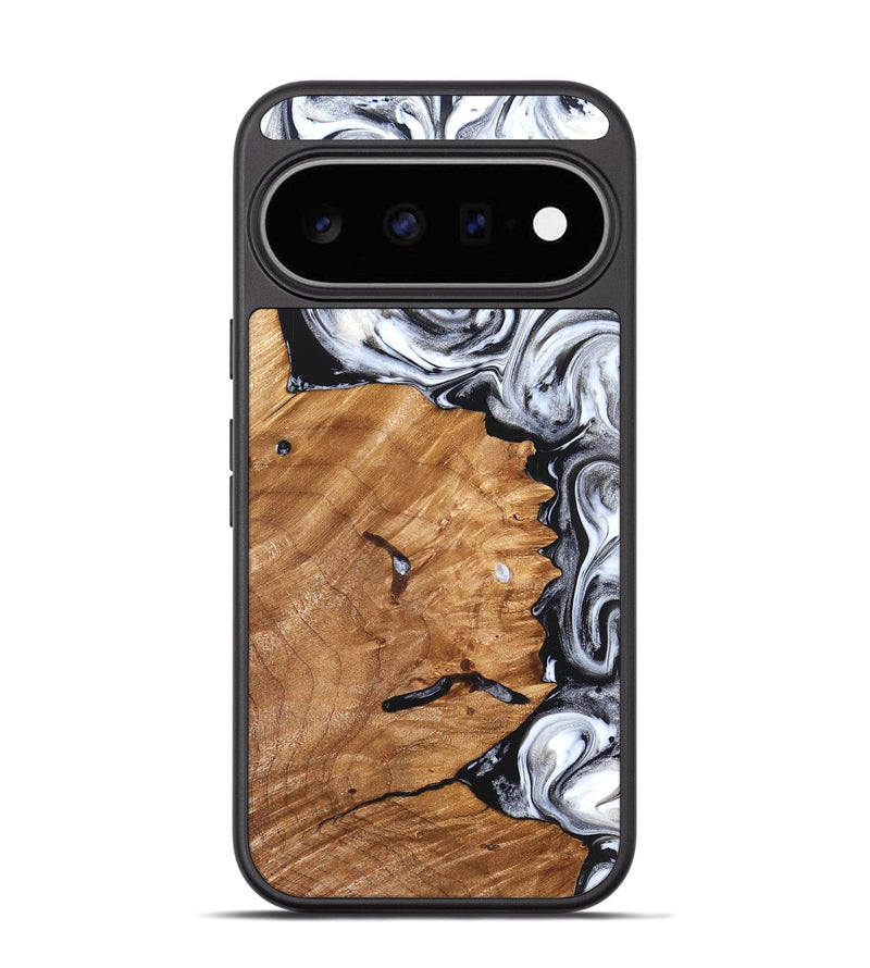 Pixel 11 Wood Phone Case - Keanu (Black & White, 826424)
