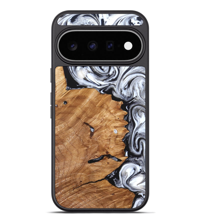 Pixel 11 Pro XL Wood Phone Case - Keanu (Black & White, 826424)