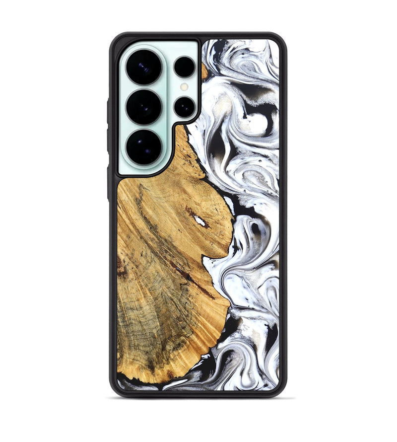 Galaxy S26 Ultra Wood Phone Case - Madonna (Black & White, 826425)