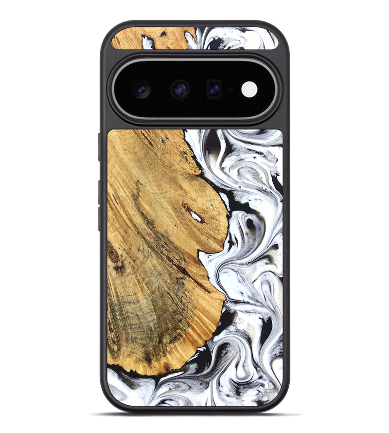 Pixel 11 Pro XL Wood Phone Case - Madonna (Black & White, 826425)