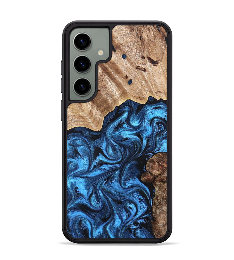 Galaxy S24 Plus Wood Phone Case - Davonte (Blue, 826427)