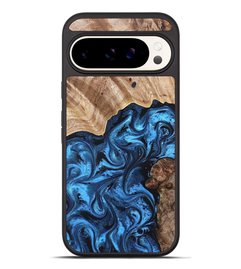Pixel 10 Pro XL Wood Phone Case - Davonte (Blue, 826427)