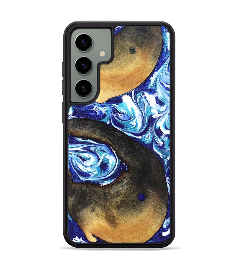 Galaxy S24 Plus Wood Phone Case - Heidy (Blue, 826428)
