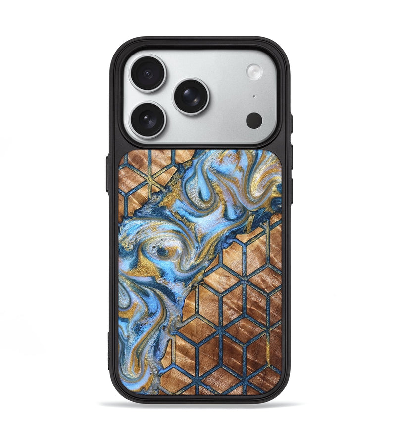 iPhone 18 Pro Wood Phone Case - Kacie (Pattern, 826445)