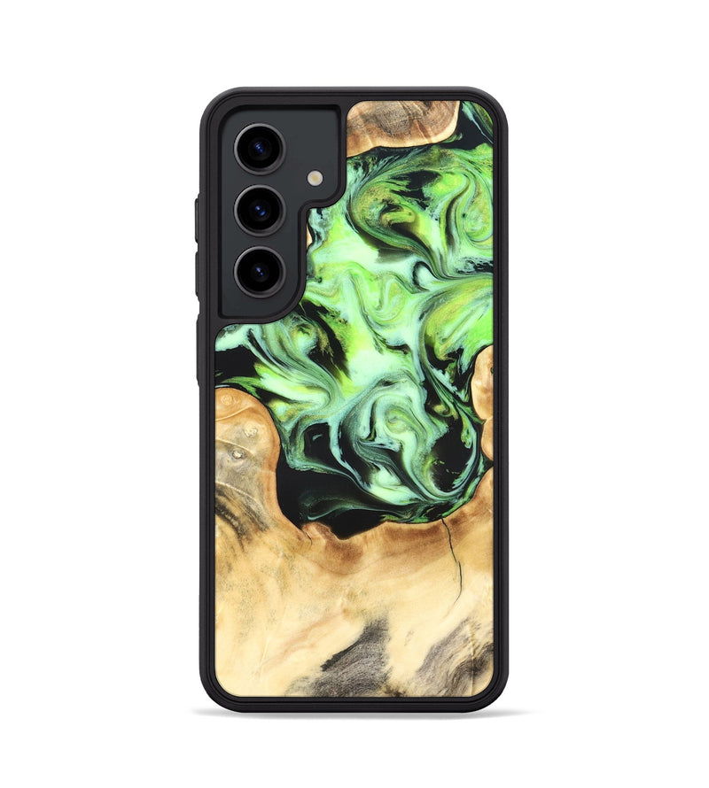 Galaxy S24 Wood Phone Case - Kelis (Neon, 826447)