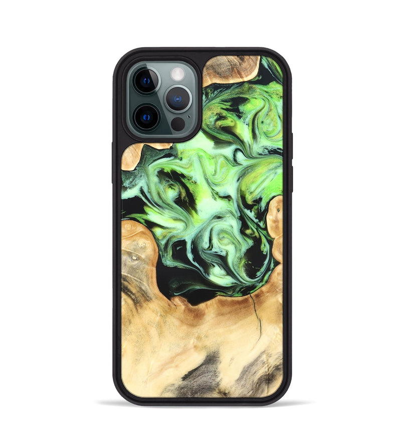 iPhone 12 Pro Wood Phone Case - Kelis (Neon, 826447)