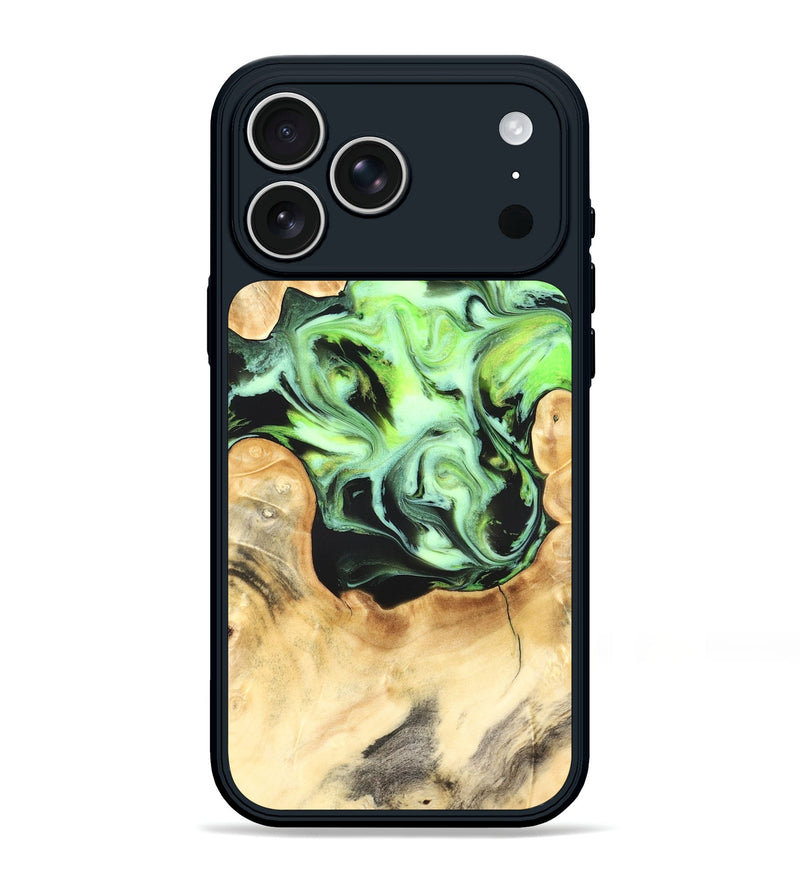 iPhone 17 Pro Max Wood Phone Case - Kelis (Neon, 826447)