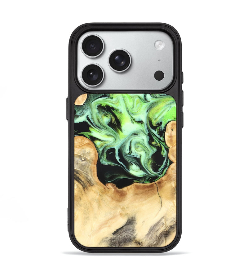 iPhone 18 Pro Wood Phone Case - Kelis (Neon, 826447)