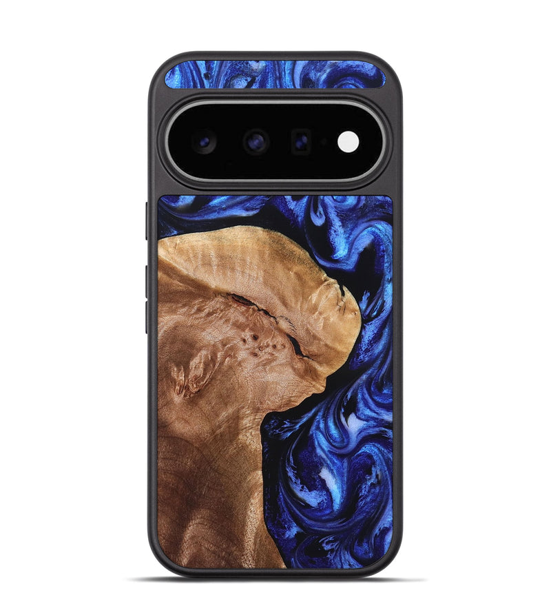 Pixel 11 Wood Phone Case - Donnie (Blue, 826448)