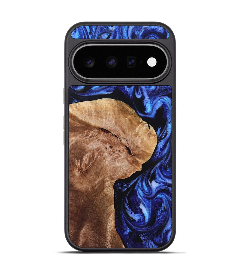 Pixel 11 Pro Wood Phone Case - Donnie (Blue, 826448)