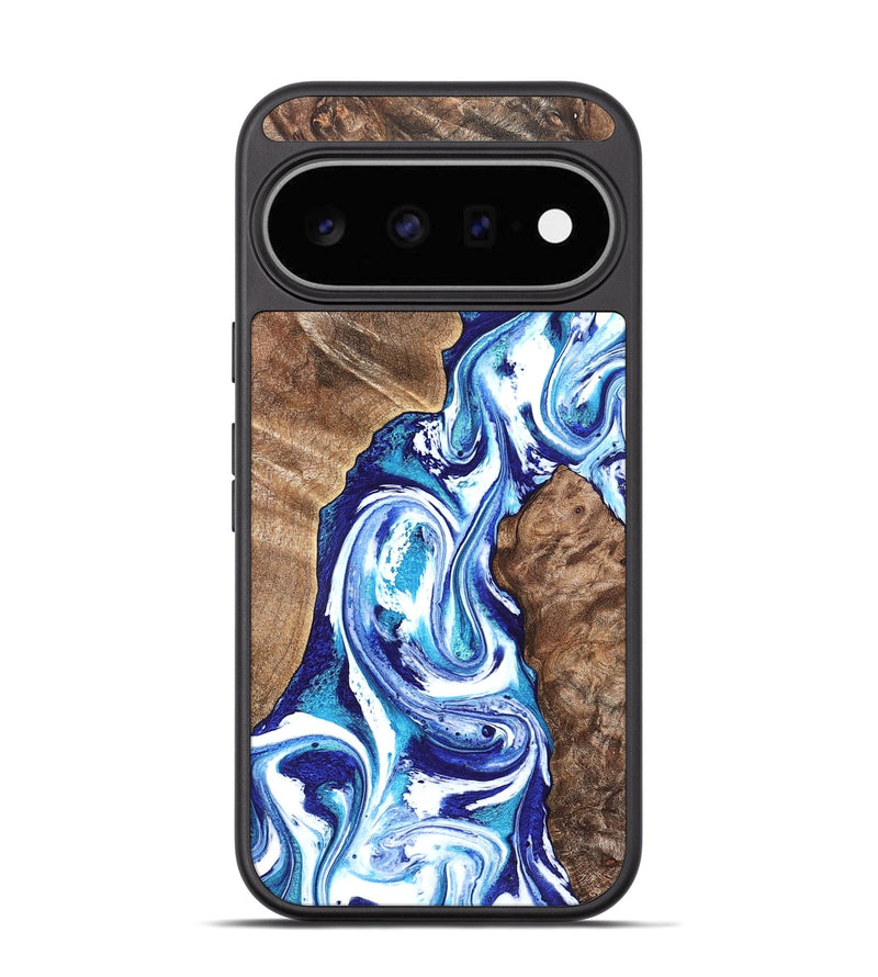 Pixel 11 Wood Phone Case - Idell (Blue, 826451)