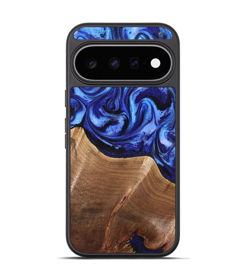 Pixel 11 Wood Phone Case - Isom (Blue, 826454)