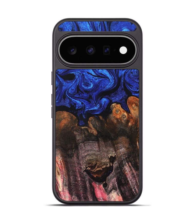 Pixel 11 Wood Phone Case - Lige (Blue, 826456)