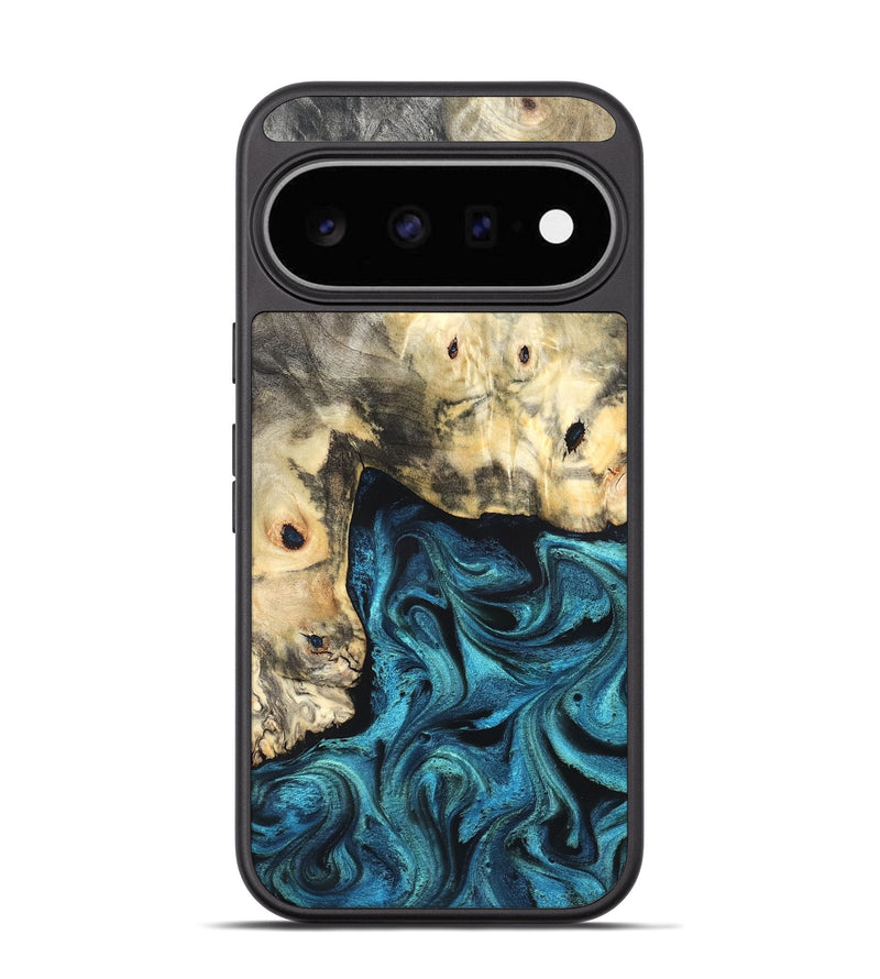 Pixel 11 Wood Phone Case - Mariann (Blue, 826458)