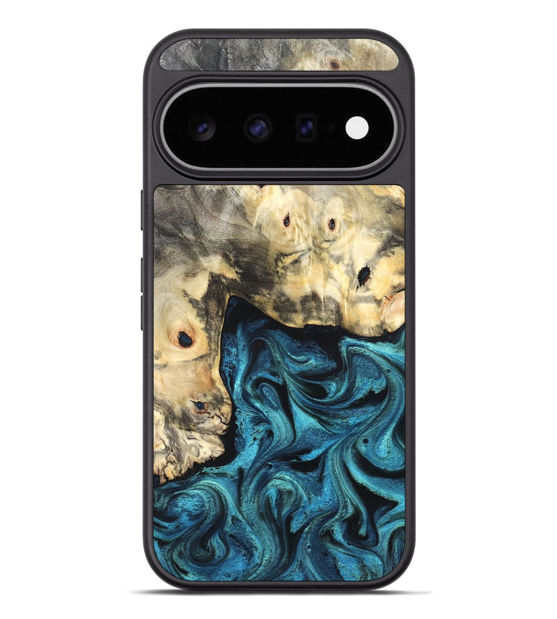 Pixel 11 Pro XL Wood Phone Case - Mariann (Blue, 826458)