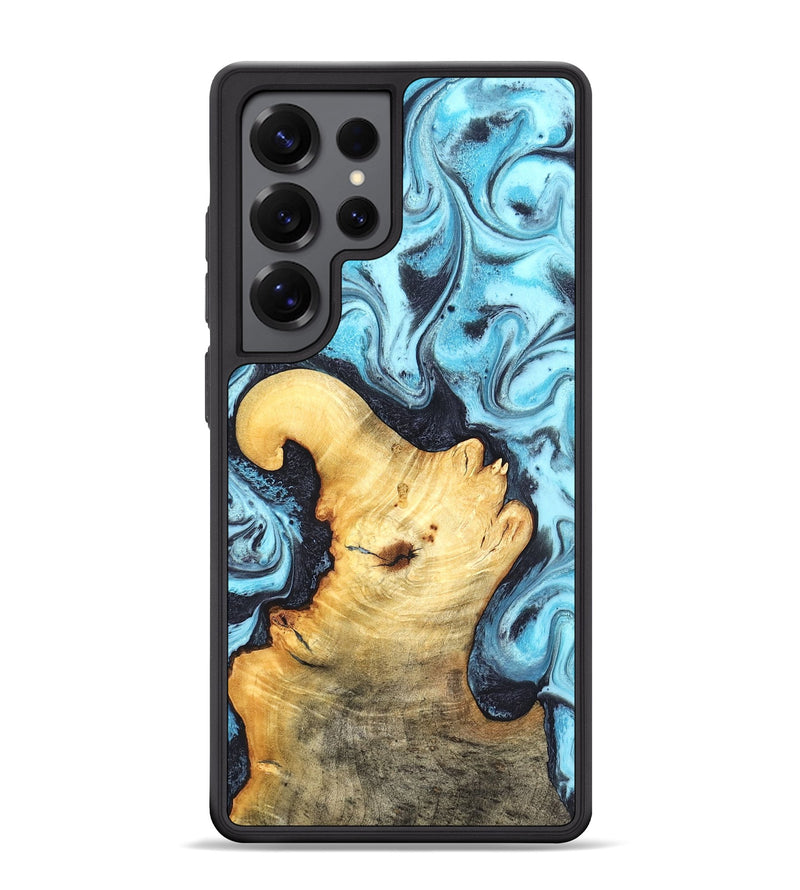 Galaxy S25 Ultra Wood Phone Case - Gerhard (Blue, 826461)