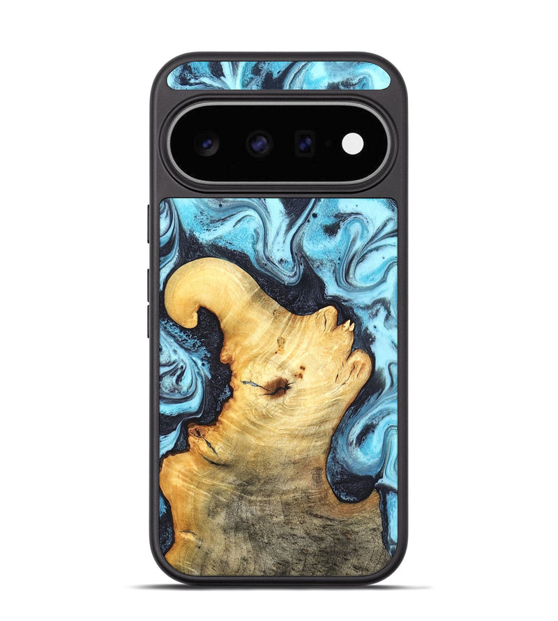 Pixel 11 Wood Phone Case - Gerhard (Blue, 826461)