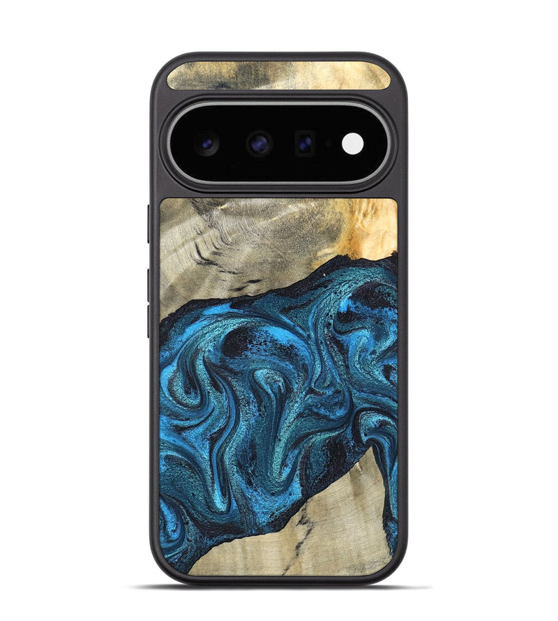 Pixel 11 Wood Phone Case - Yaakov (Blue, 826462)