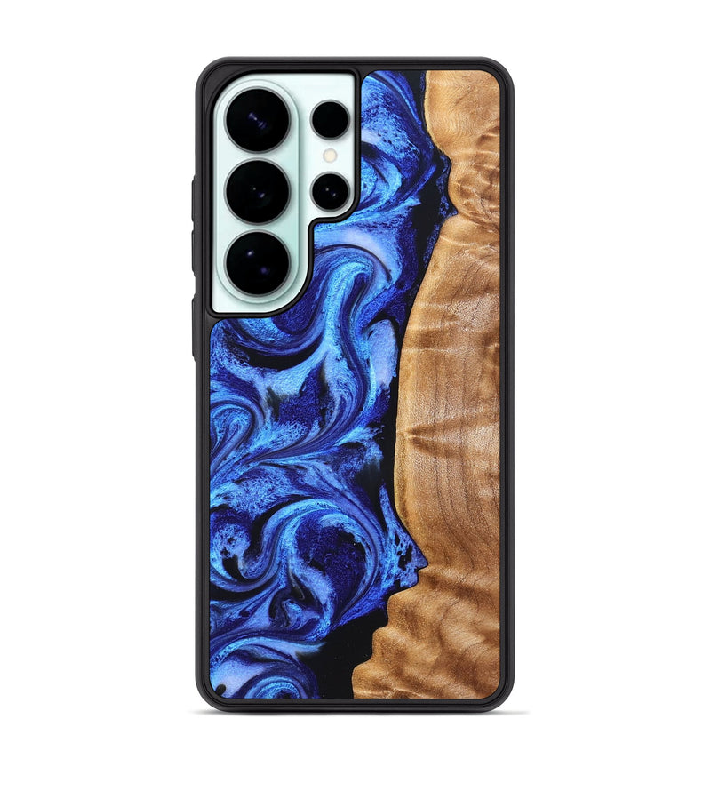 Galaxy S26 Ultra Wood Phone Case - Kasey (Blue, 826464)