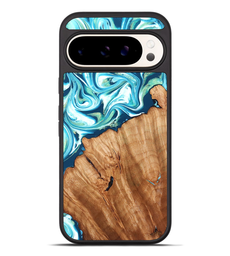 Pixel 10 Pro XL Wood Phone Case - Dionne (Blue, 826466)