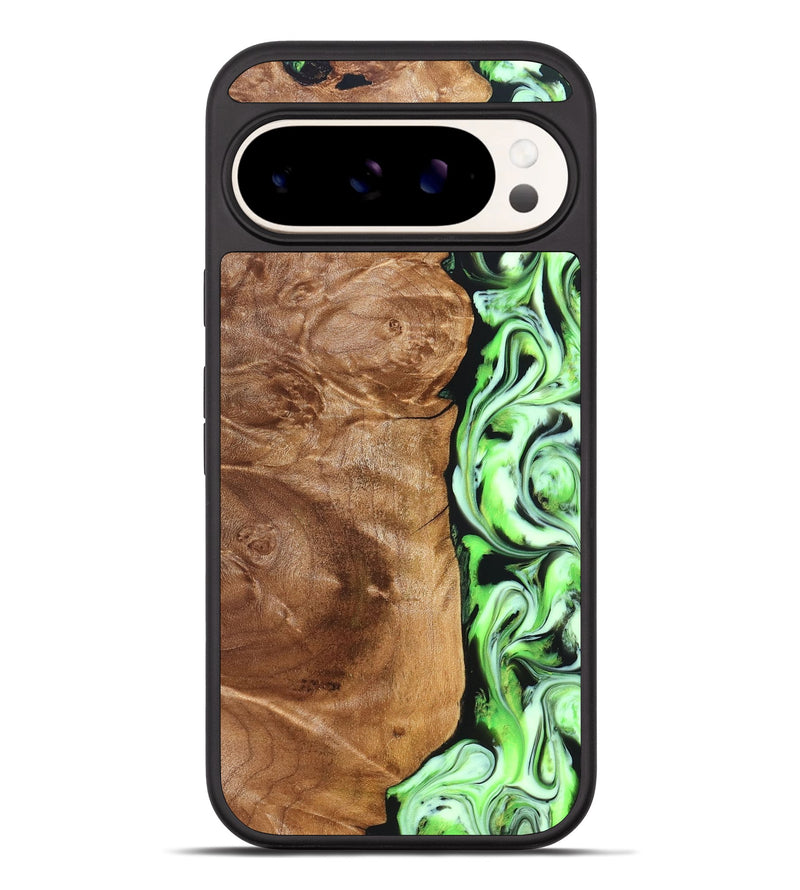 Pixel 10 Pro XL Wood Phone Case - Lew (Green, 826468)