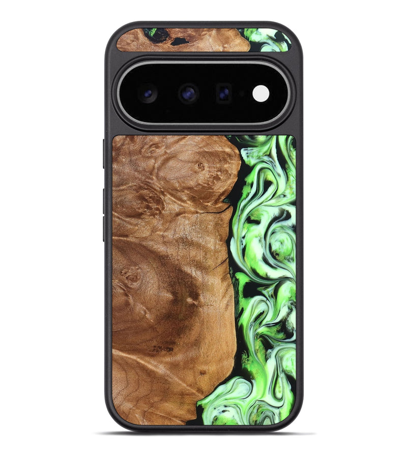 Pixel 11 Pro XL Wood Phone Case - Lew (Green, 826468)
